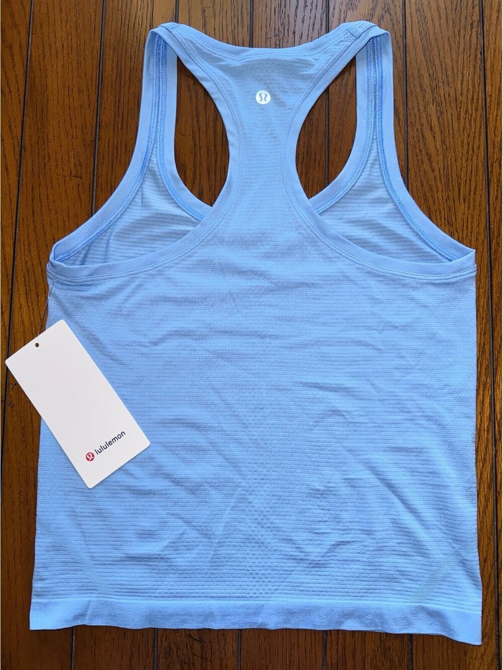 Lululemon Swiftly Tech Scoopneck Tank 2.0 Race Sinatra Blue Size 4 NWT